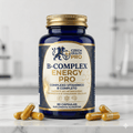 Cápsulas de suplemento vitamínico B-Complex Energy PRO
