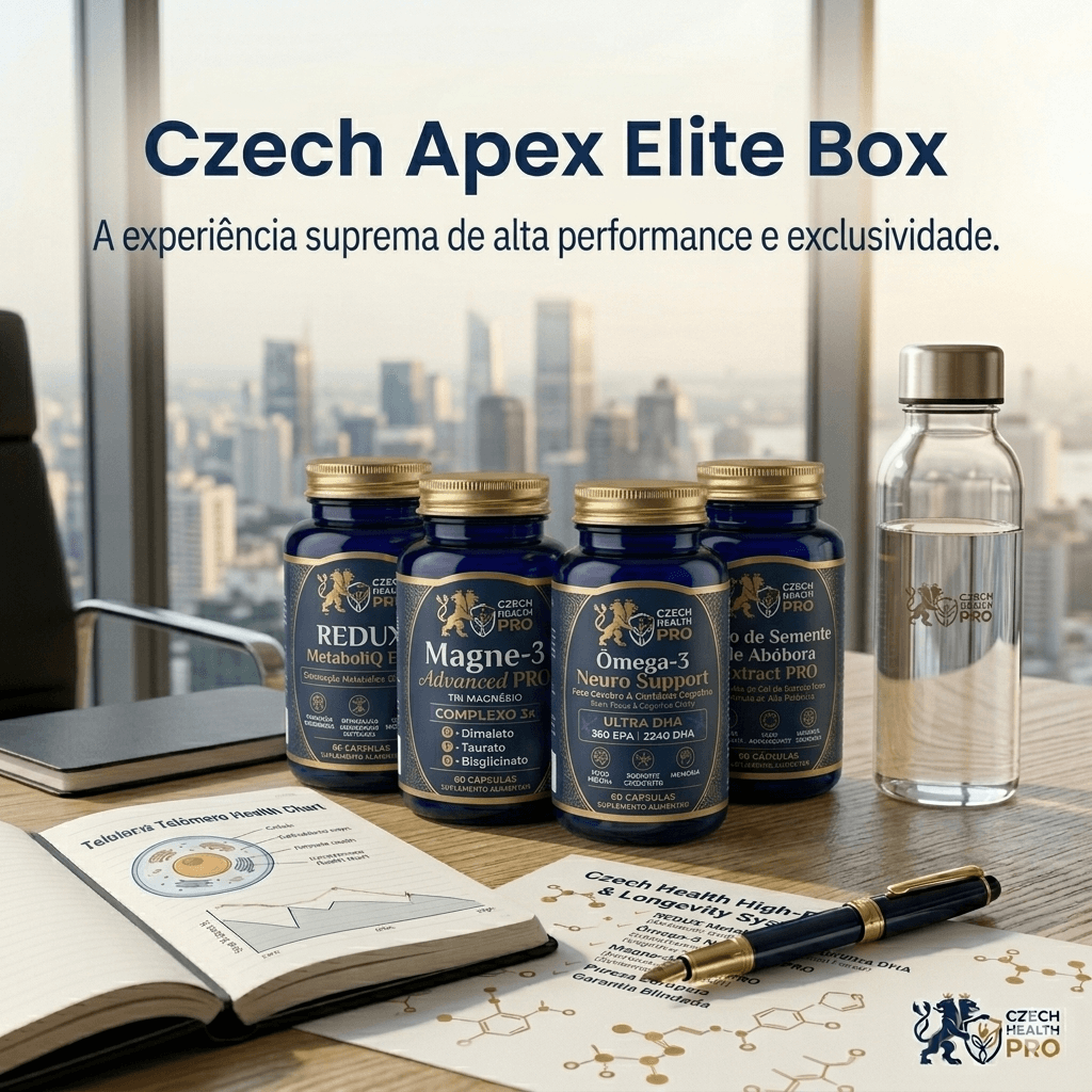 Kit de Suporte Suplementar Exclusivo com frascos de vitaminas e suplemento